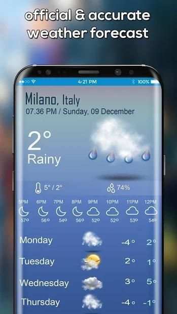 Weather Forecast, Local Weather Network screenshot 1