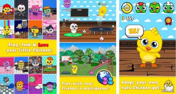 mister chick and super pou screenshot 2