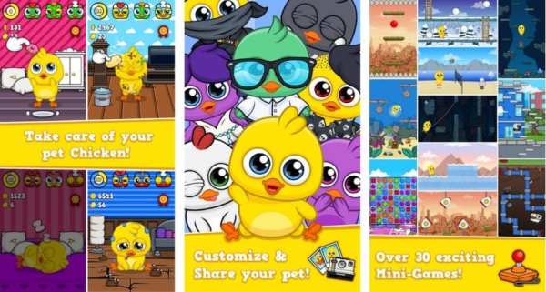 mister chick and super pou screenshot 1