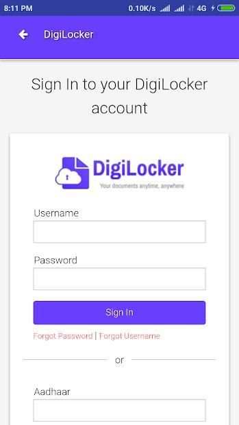 DigiLocker screenshot 2