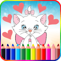 Cat Coloring Pages आइकन