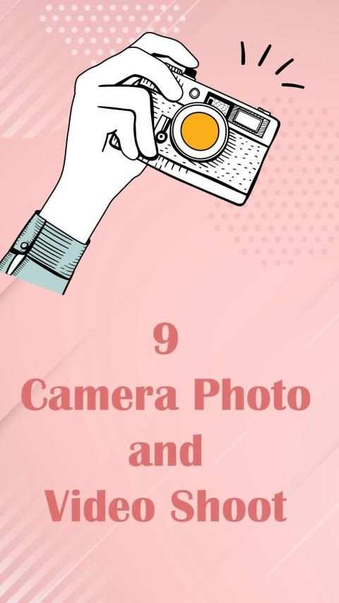 9 camera photo & video shoot स्क्रीनशॉट 2