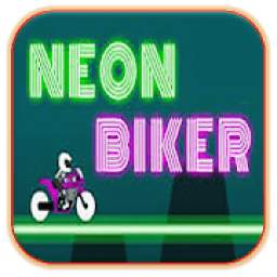 Neon Biker- New Bike Racing|| Real bike Stunt Game