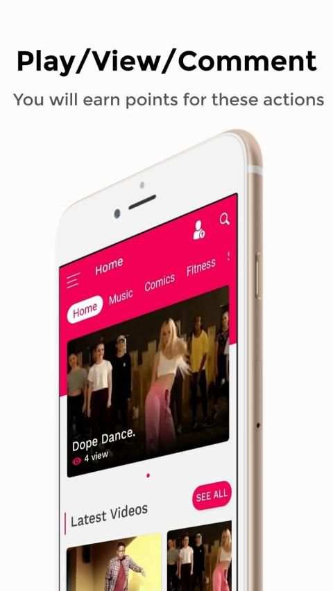 YouMe: Watch Videos and Earn Money स्क्रीनशॉट 2