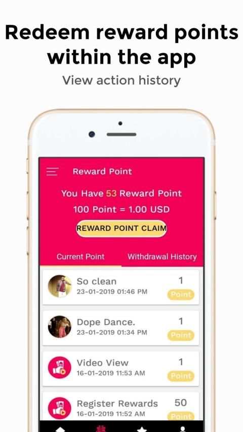 YouMe: Watch Videos and Earn Money स्क्रीनशॉट 1