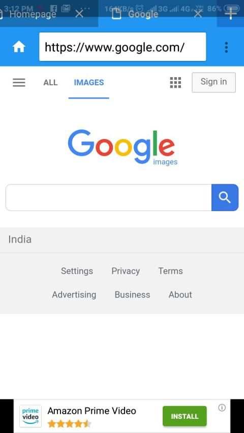 World browser screenshot 2