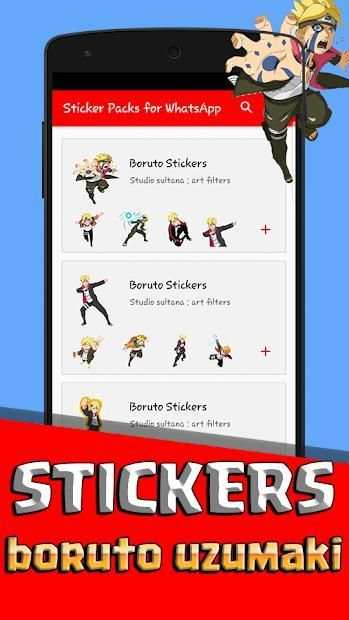 Boruto Stickers For Whatsapp‏ (WAStickerApps) screenshot 1