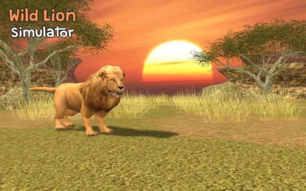 Wild Lion Simulator 3D स्क्रीनशॉट 2