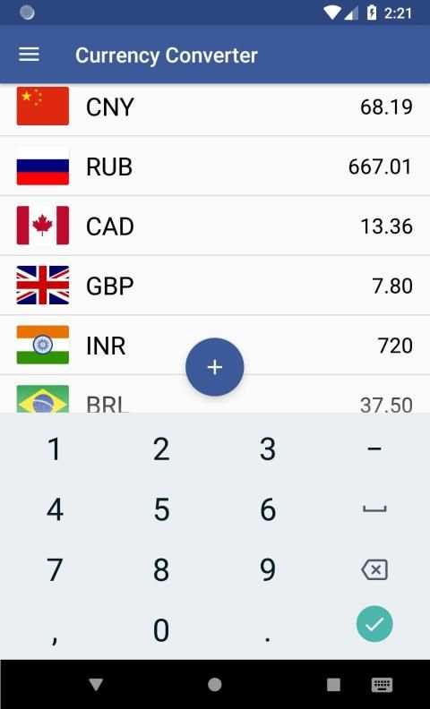 Currency Converter - Money & Exchange Rates स्क्रीनशॉट 5
