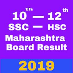 Maharashtra Board Result 2019, 10 12 Board Result