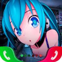 Hatsune Miku Caller Screen on 9Apps