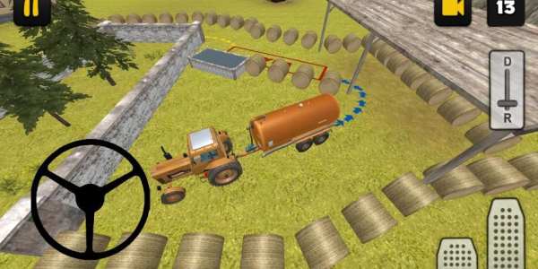Tractor Simulator 3D: Water Transport स्क्रीनशॉट 4