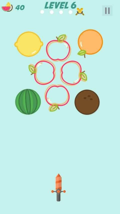 Ninja Fruit Hit - Knife Master screenshot 2