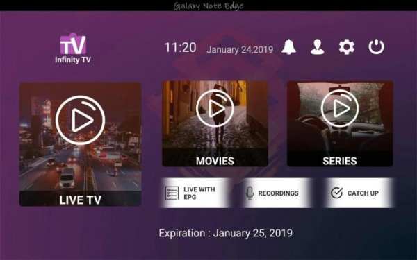 Infinity TV स्क्रीनशॉट 2