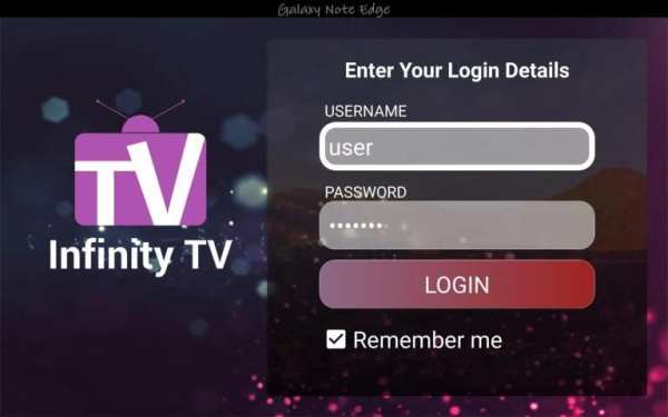 Infinity TV स्क्रीनशॉट 1