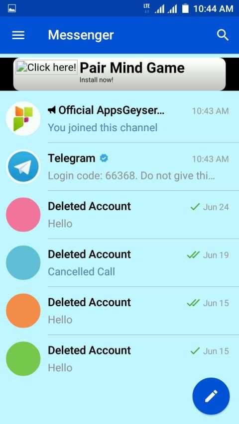 Messenger screenshot 2