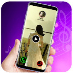 ikon Video Ringtone Color Call - Caller Screen