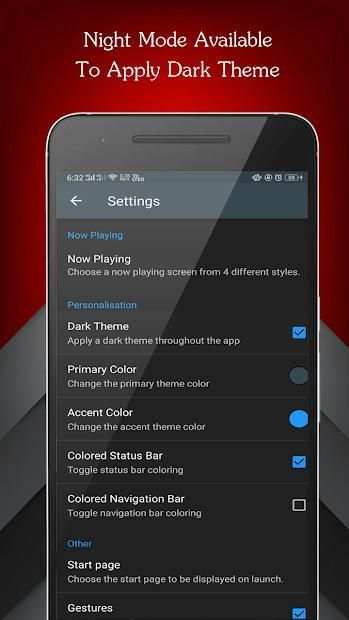 music player - Flix screenshot 1