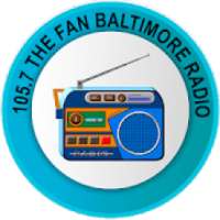 105.7 The Fan Baltimore Radio on 9Apps