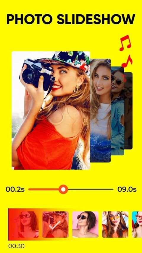 Video Maker of Photos with Song & Video Editor screenshot 4