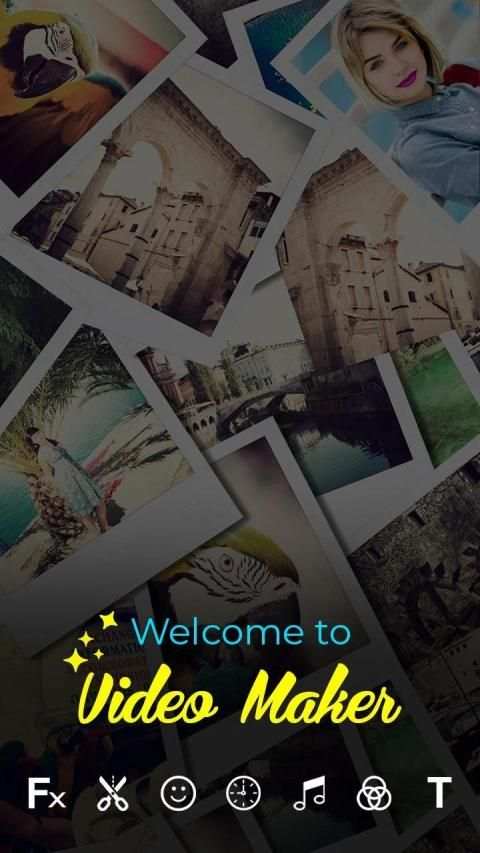 Video Maker of Photos with Song & Video Editor screenshot 1