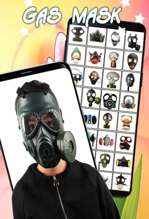 Gas Mask Steampunk Photo Editor screenshot 2