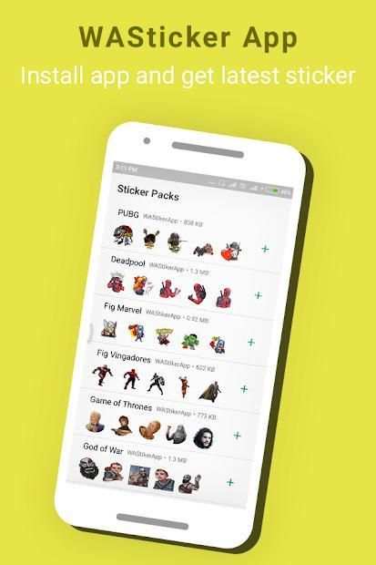 GameStick - Gaming Sticker For Whatsapp's screenshot 2