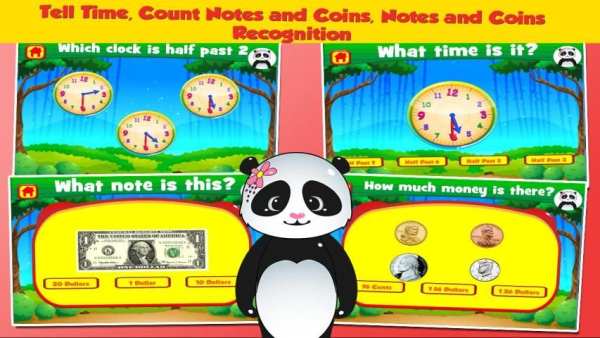 Panda Second Grade Games स्क्रीनशॉट 3