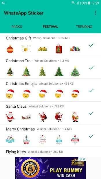 WhatsApp Stickers स्क्रीनशॉट 1