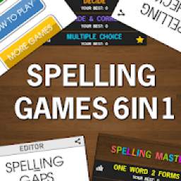 Spelling Games Bundle Pack 6in1 - Free