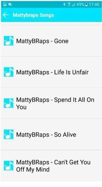 MattyBraps Best Songs screenshot 3