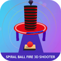 Spiral Ball Fire 3D Shooter icon