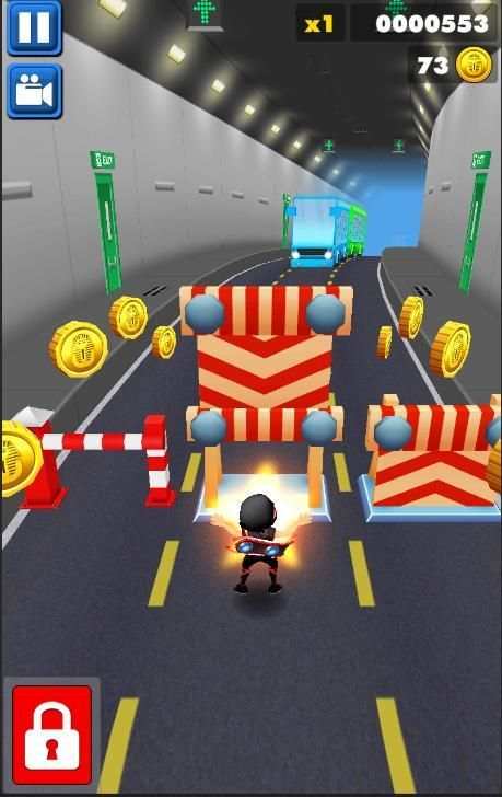 Ninja Subway & Bus Surfer 2019 screenshot 4