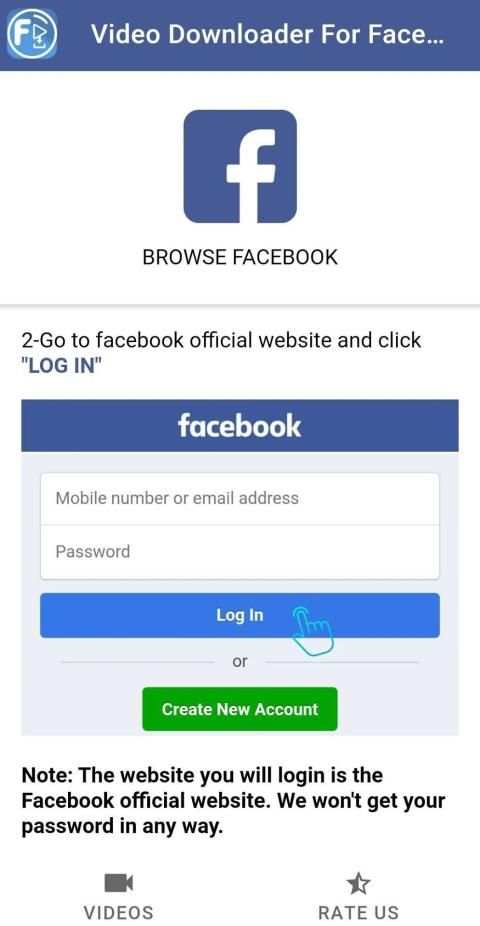 Video Downloader for Facebook - MR Downloader screenshot 4