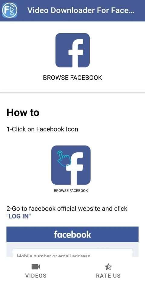 Video Downloader for Facebook - MR Downloader screenshot 5