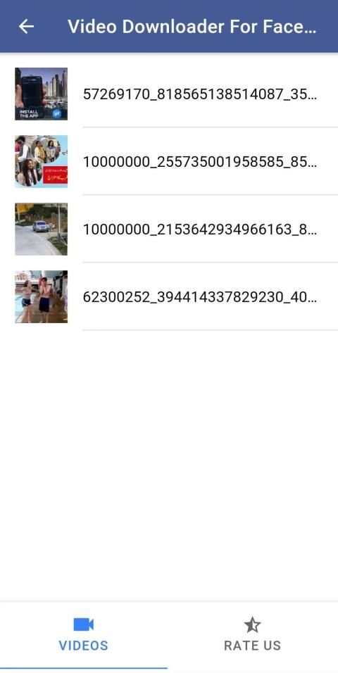 Video Downloader for Facebook - MR Downloader screenshot 1