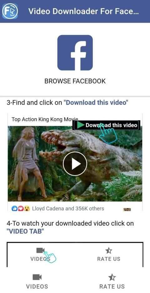 Video Downloader for Facebook - MR Downloader screenshot 3