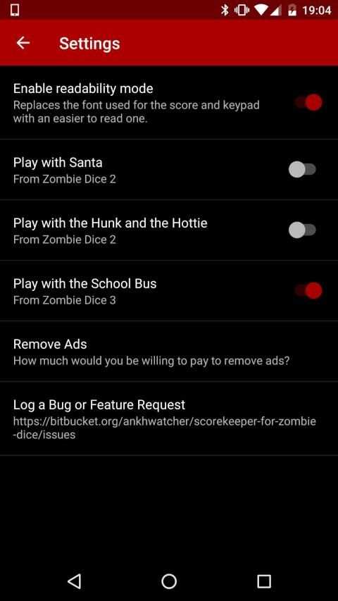 Scorekeeper for Zombie Dice screenshot 1