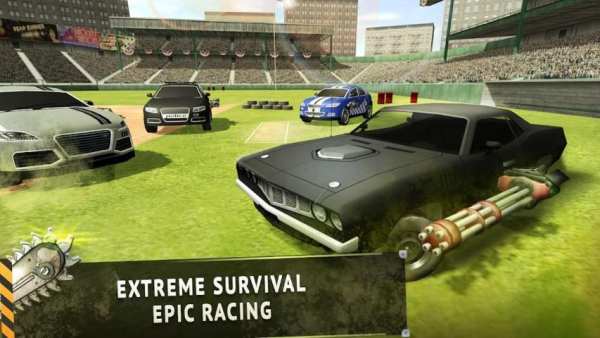 Crushed Cars 2–Xtreme Demolition Race 3D Simulator screenshot 2