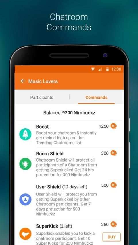 Nimbuzz Messenger / Free Calls screenshot 4