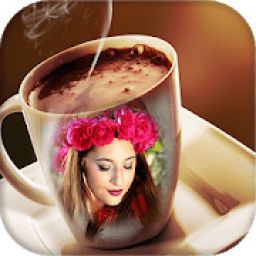 Coffee Mug Photo Frame_Hot Coffee Mug Image Editor आइकन