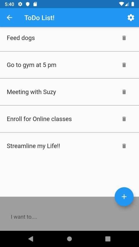 ToDo List! screenshot 3