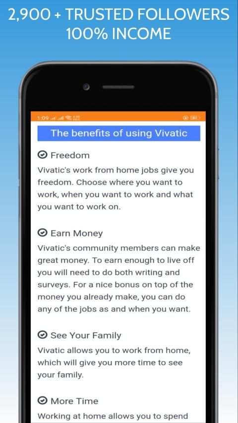 Vivatic Earn Money स्क्रीनशॉट 4