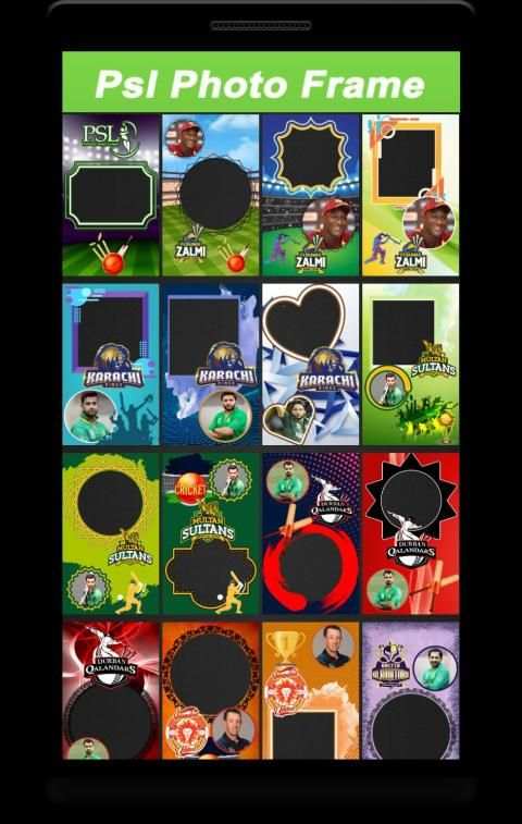 PSL photo frames 2019 screenshot 1