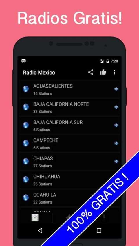 Radio Mexico screenshot 3