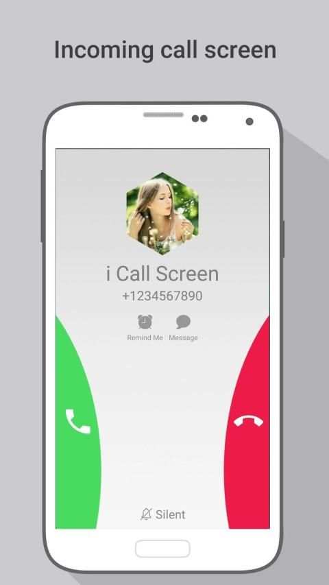 HD Phone 7 i Call Screen OS10 screenshot 7