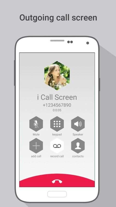 HD Phone 7 i Call Screen OS10 screenshot 6