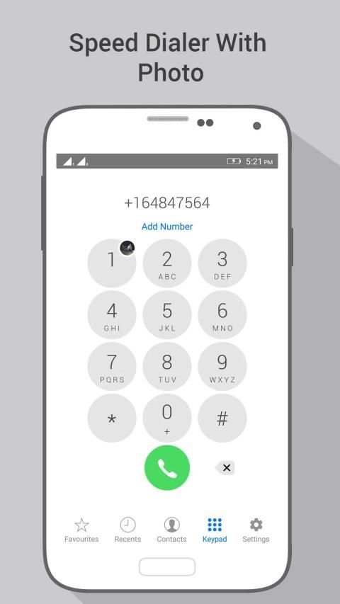HD Phone 7 i Call Screen OS10 screenshot 5