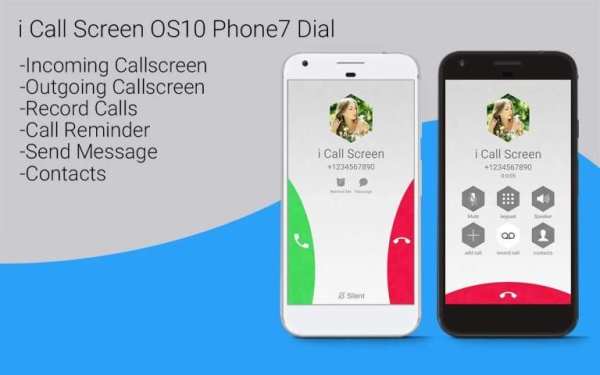 HD Phone 7 i Call Screen OS10 screenshot 10