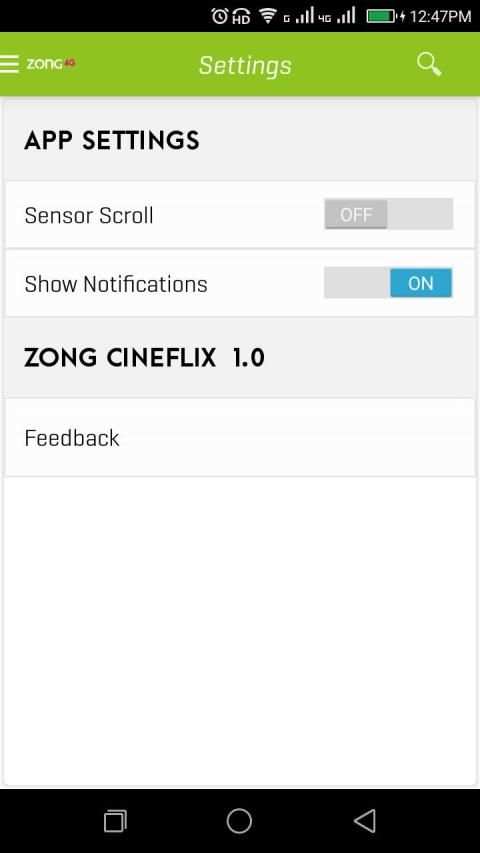Zong Cineflix screenshot 2